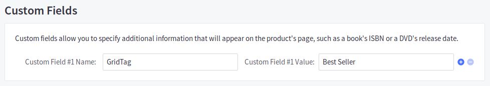 Add custom labels